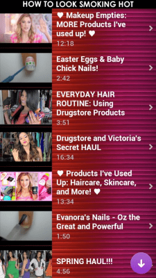 Screenshot of the application How to look your most beautiful - #5