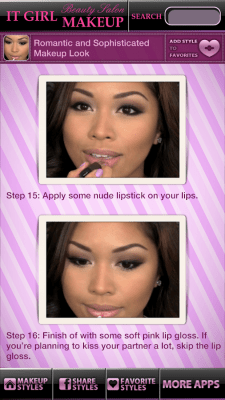 Screenshot of the application Beauty Salon - Makeup - #1