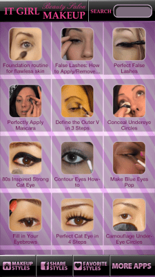Screenshot of the application Beauty Salon - Makeup - #3