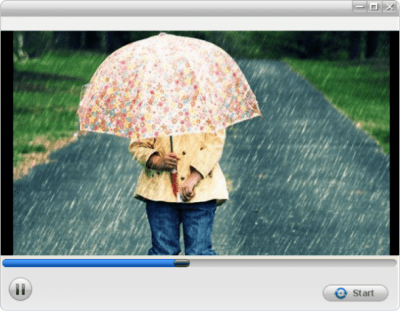 Screenshot of the application SWF Video Converter - #4