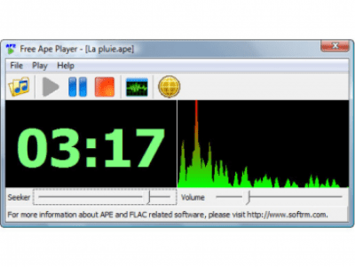 Screenshot of the application Free Ape Player - #1