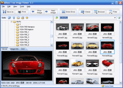 Screenshot of the application ABsee Free Image Viewer - #1