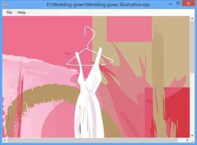 Screenshot of the application EPS File Viewer - #3