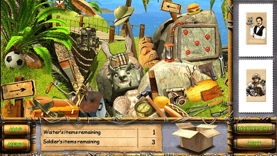 Screenshot of the application The Island of Secrets - #5