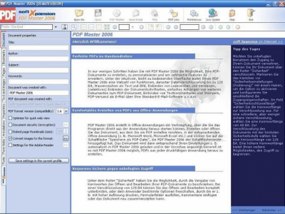 Screenshot of the application Perfect PDF Master - #2