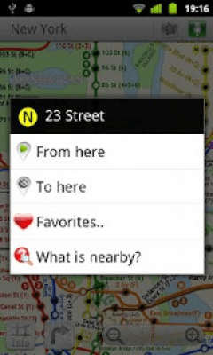 Screenshot of the application New York (Metro 24) - #1