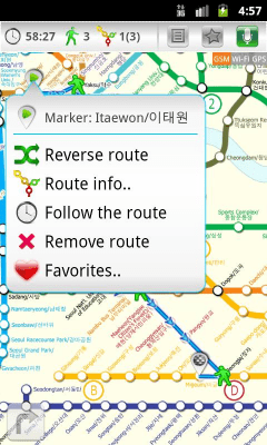 Screenshot of the application Seoul (Metro 24) - #3