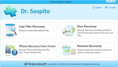 Screenshot of the application Dr. Sospito - #2