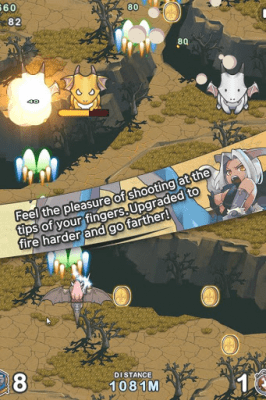 Screenshot of the application LINE Dragon Flight - #7