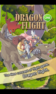 Screenshot of the application LINE Dragon Flight - #9
