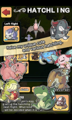 Screenshot of the application LINE Dragon Flight - #12