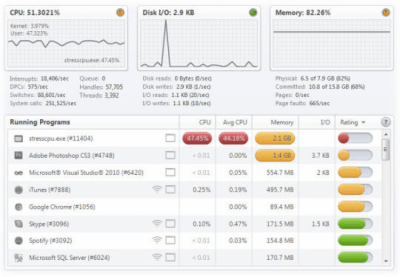 Screenshot of the application Boost - #6