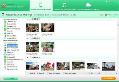 Screenshot of the application UltData (iPhone Data Recovery) - #5