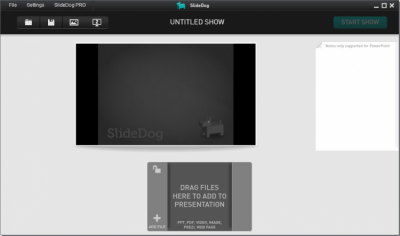 Screenshot of the application SlideDog - #2