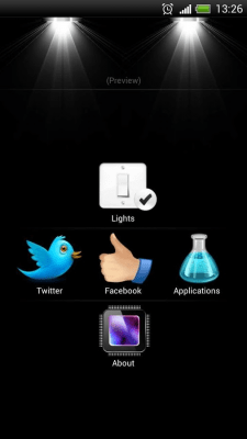 Screenshot of the application Phone Lights - #5