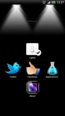 Screenshot of the application Phone Lights - #6