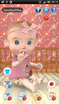 Screenshot of the application Lady Baby (Tamagotchi) - #1