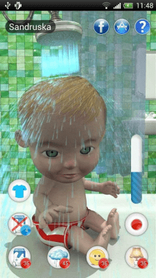 Screenshot of the application A child with glasses - #2