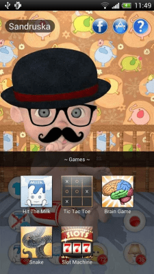 Screenshot of the application A child with glasses - #5