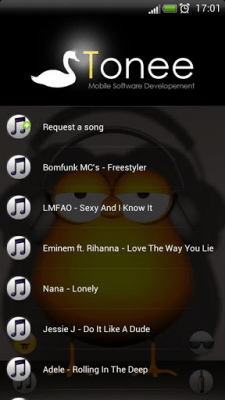 Screenshot of the application Karaoke Bird - #6