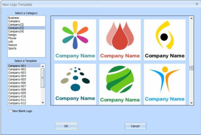 Screenshot of the application EximiousSoft Logo Designer - #2