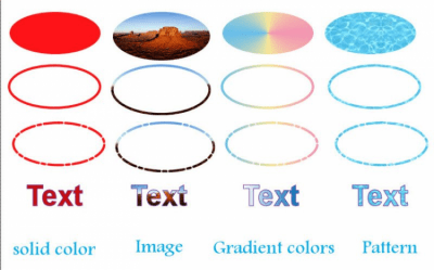 Screenshot of the application EximiousSoft Logo Designer - #3