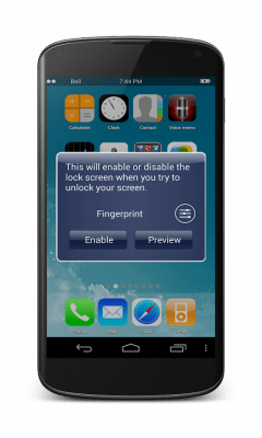 Screenshot of the application Fake iPhone 5S - #8