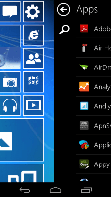 Screenshot of the application Fake Windows Phone 8 - #2