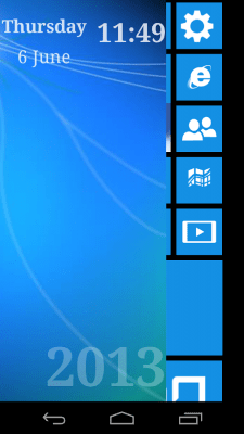 Screenshot of the application Fake Windows Phone 8 - #4