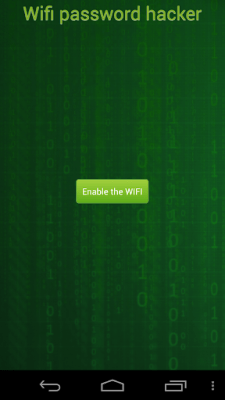 Screenshot of the application Fake wifi password hacker - #6