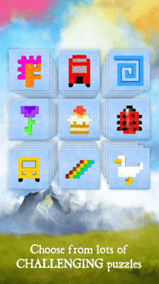 Screenshot of the application Dream of Pixels - #4