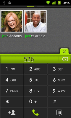 Screenshot of the application Contacts+ (Old Version) - #3