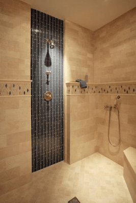 Screenshot of the application Bathroom Tile Ideas - #3