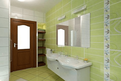 Screenshot of the application Bathroom Tile Ideas - #9