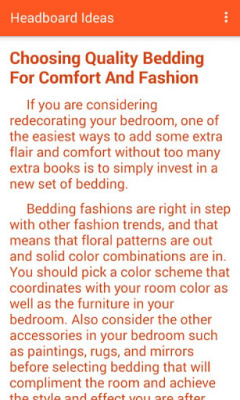 Screenshot of the application Headboard Ideas - #9