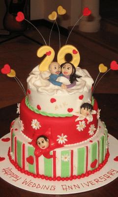 Screenshot of the application Anniversary Cake Ideas - #3