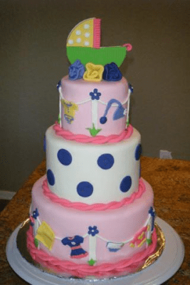 Screenshot of the application Baby Shower Cake Ideas - #1