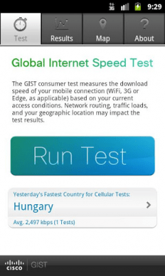 Screenshot of the application Cisco GIST - #3