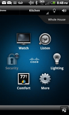 Screenshot of the application Cisco SC Residence - #5