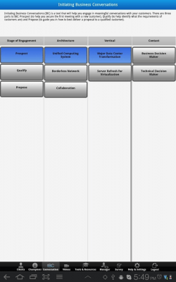 Screenshot of the application Cisco CRM Partner Mobile - #2