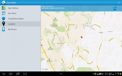 Screenshot of the application Cisco MCMS Agent - #7