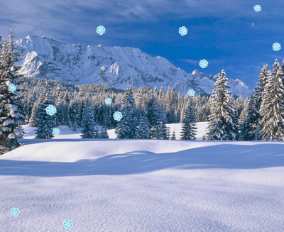 Screenshot of the application Snow on the desktop - #3