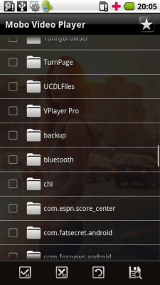 Screenshot of the application Mobo Video Player (v5) - #5