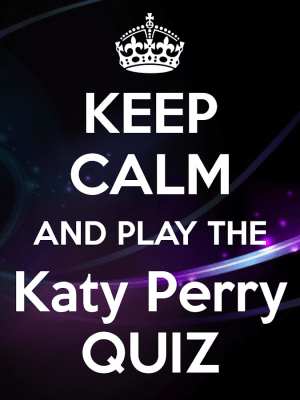 Screenshot of the application Katy Perry Quiz Lyrics Game - #14