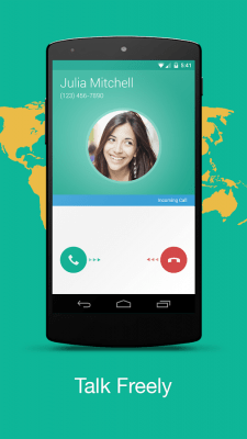 Screenshot of the application Talkray - Free Calls - #6