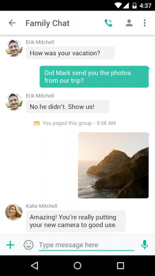 Screenshot of the application Talkray - Free Calls - #7