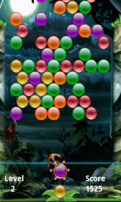 Screenshot of the application Shoot Bubble - #3