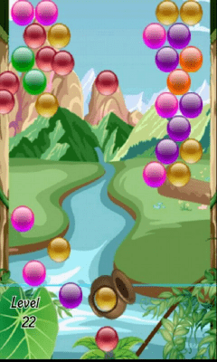 Screenshot of the application Shoot Bubble - #4