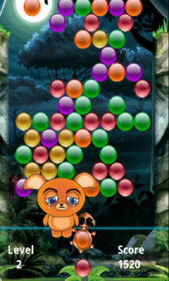 Screenshot of the application Shoot Bubble - #5