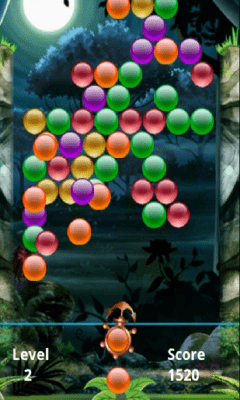 Screenshot of the application Shoot Bubble - #7